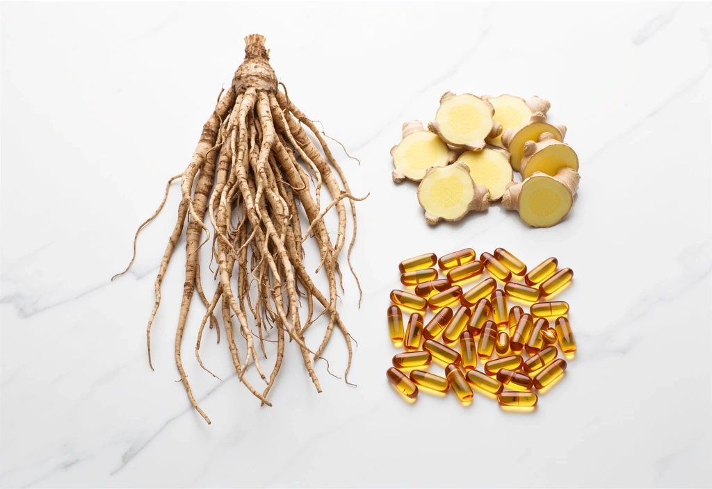 Vitamins for men and natural extracts